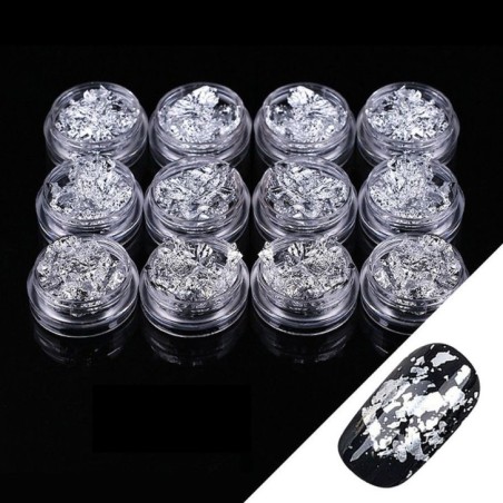 Decorazione Foil Argento H301