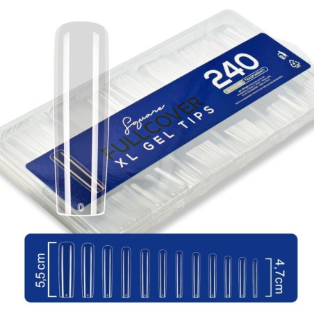 Fullcover Xl Gel Tips IN Gel Square
