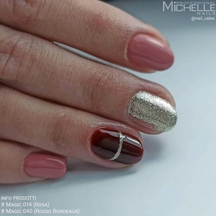 Magic Color Soak Off - 040 Rosso Bordeaux