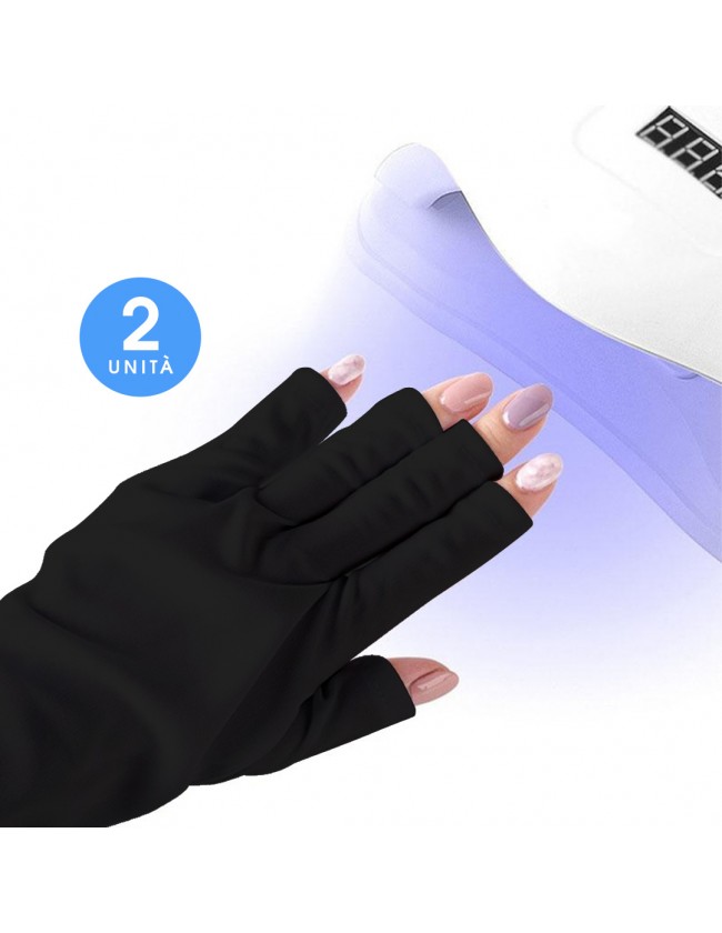 GUANTI ANTI-UV Beauty Gloves NERO 2PZ