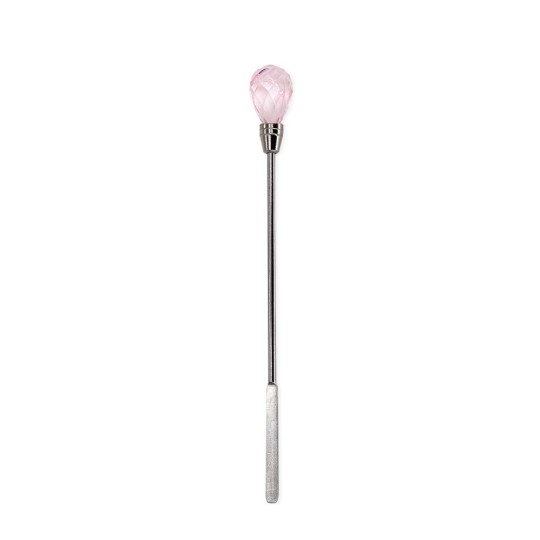 Mélange gel rose transparent en forme de diamant