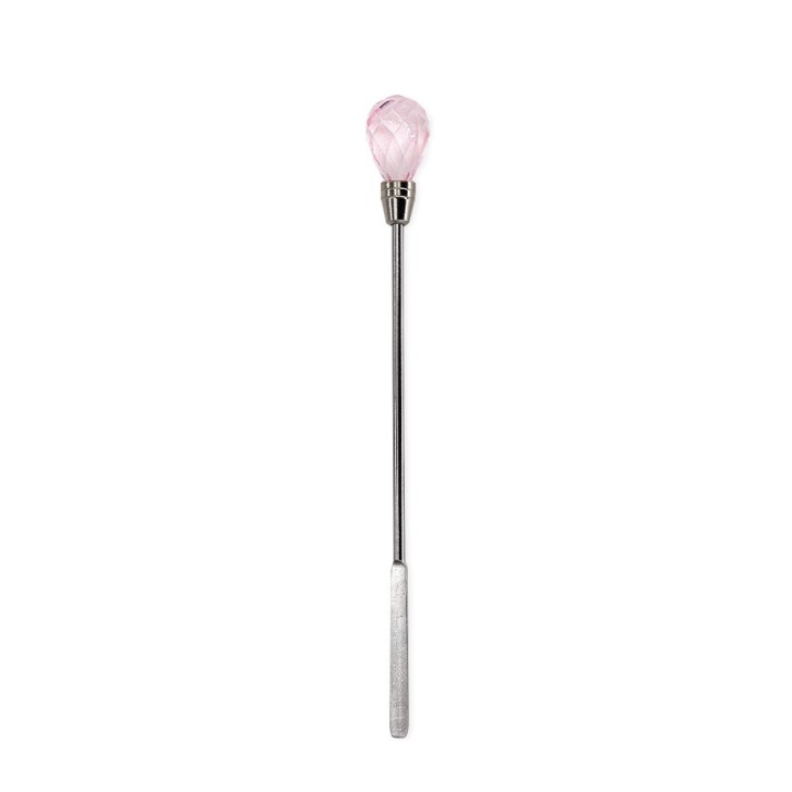 Mélange gel rose transparent en forme de diamant