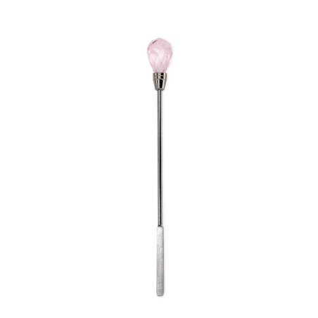 Mélange gel rose transparent en forme de diamant