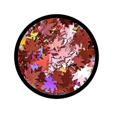 Paillettes foglie H071
