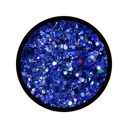 Paillettes Blue Mix - H709