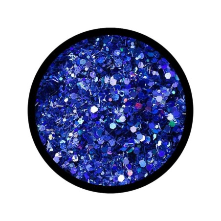 Paillettes Blue Mix - H709