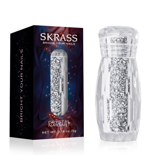 CRYSTAL SKRASS MICRO - 22   Argento