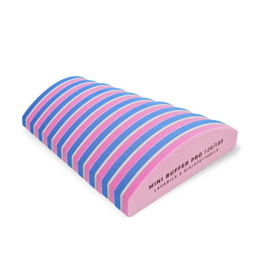 10x MINI BILATERAL BUFFER BOOMERANG 120/180 PINK/LIGHT BLUE