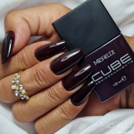 CUBE Semipermanente - Rouge Noir 048