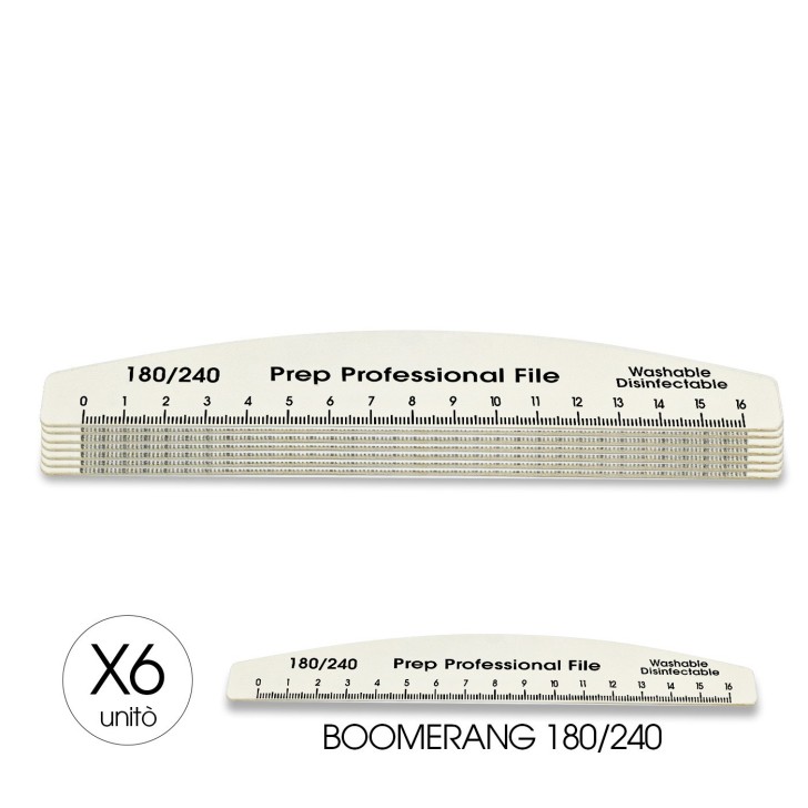 x6 PROFESSIONAL Boomerang MILLIMETER FILE - 180/240