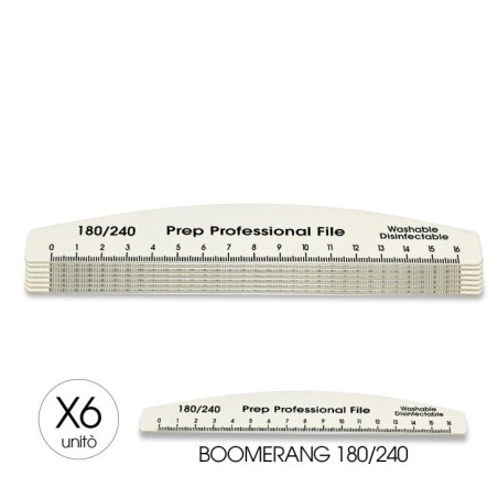 x6 LIMA MILLIMETRATA BOOMERANG PROFESSIONALE - 180/240 x6 LIMA MILLIMETRATA BOOMERANG PROFESSIONALE - 180/240