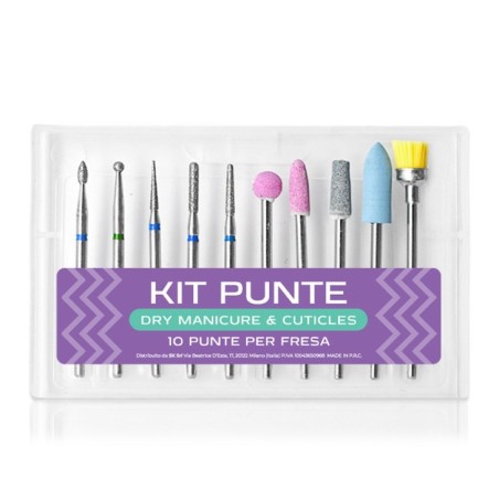 CUTTER TIPS Kit - 10 DRY Manicure & CUTICLES TIPS 9