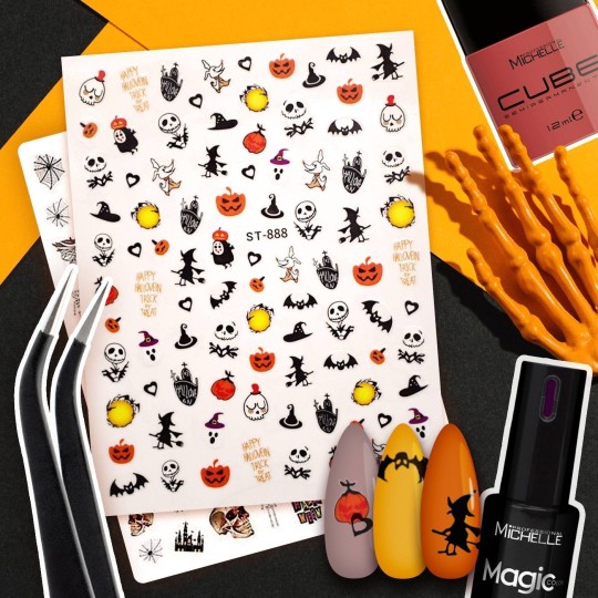 Stickers D'HALLOWEEN - ST888 2