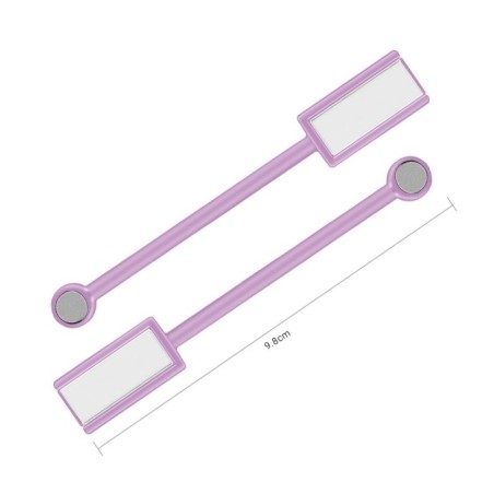 2 CALAMITA MAGNETE DOPPIA PER CAT'S EYE - PINK