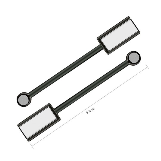 2 Double Magnets for CAT'S EYE - Black