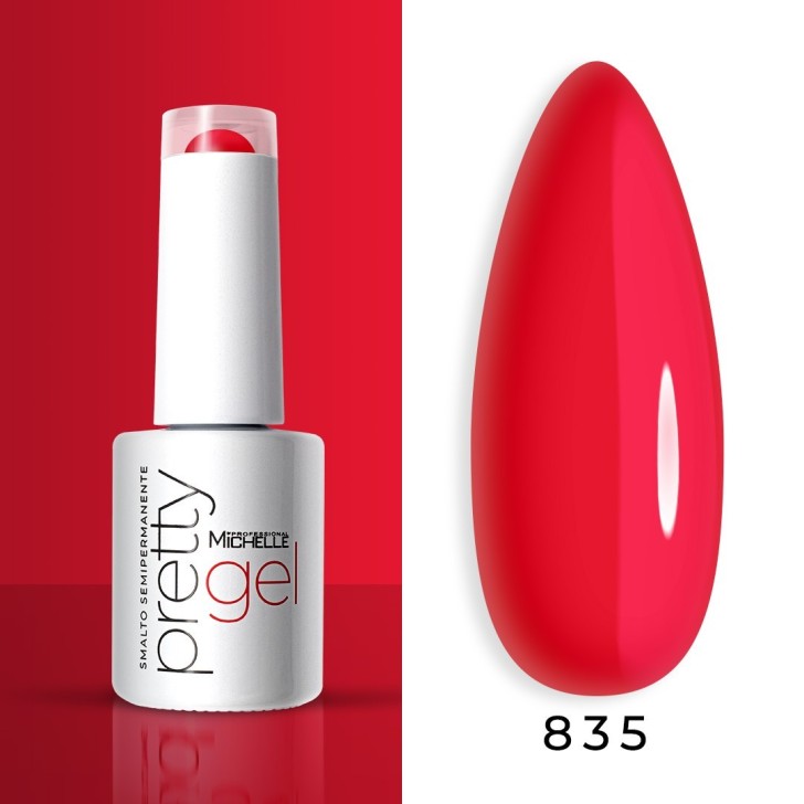 Colour semipermanente Gel Pretty - 835