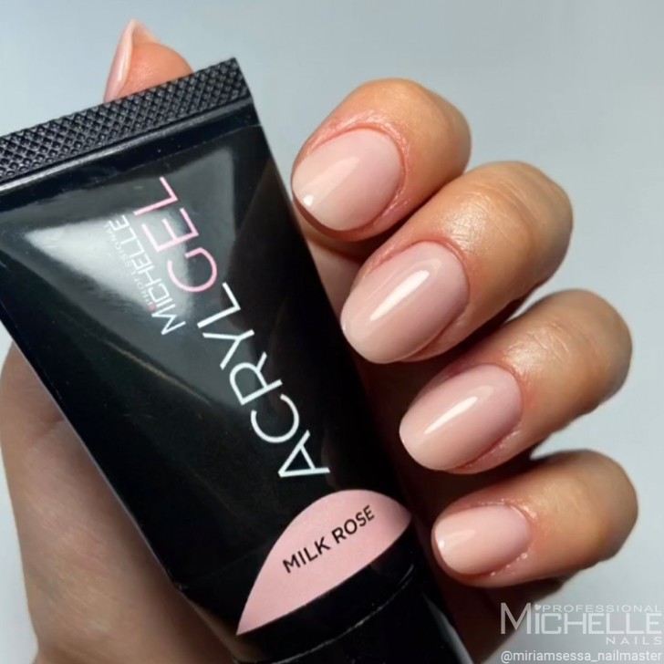 ACRYLGEL 60 ML - MILK ROSE