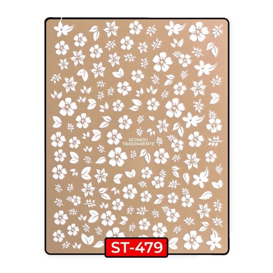 Adesivi Stickers Flowers - ST479