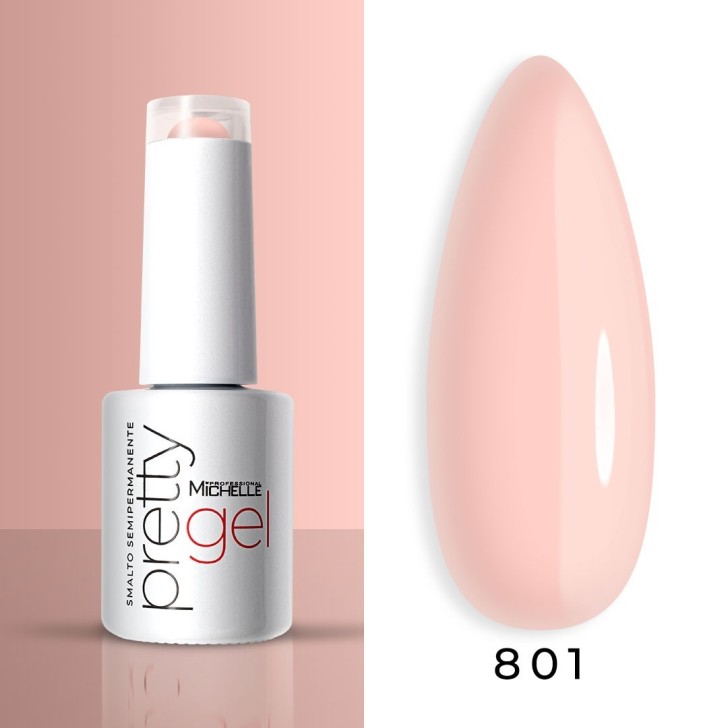 Colour semipermanente Gel Pretty - 801