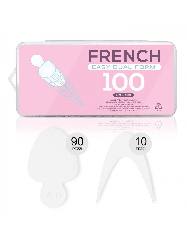 FRENCH EASY DUAL FORM - 100 PEZZI IN...