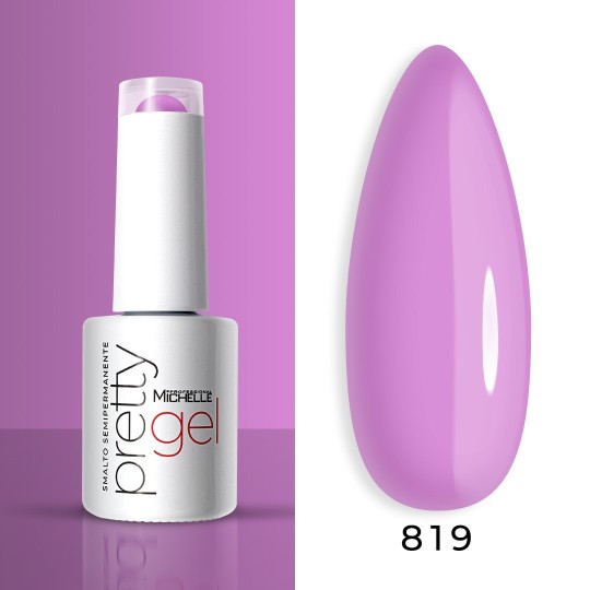Colour semipermanente Gel Pretty - 819