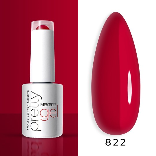 Colour semipermanente Gel Pretty - 822