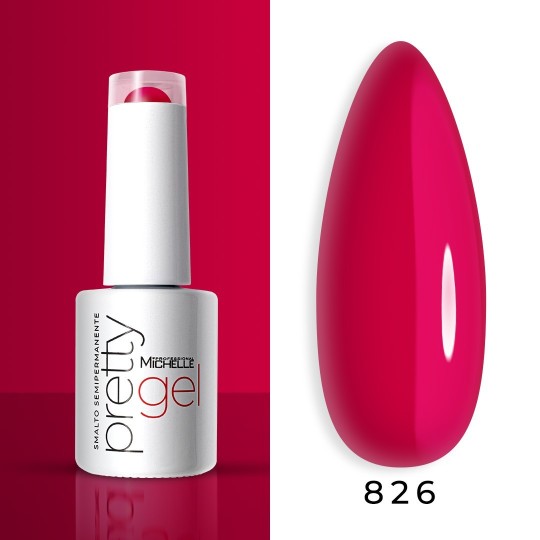 Pretty Semi-Permanent Gel Colour - 826