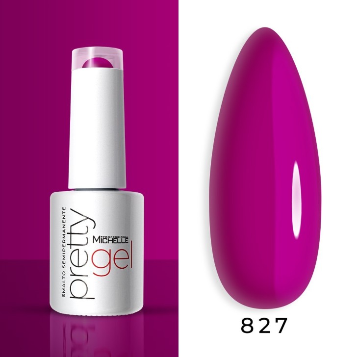 Colour semipermanente Gel Pretty - 827