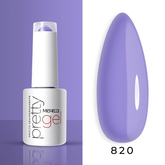 Colour semipermanente Gel Pretty - 820