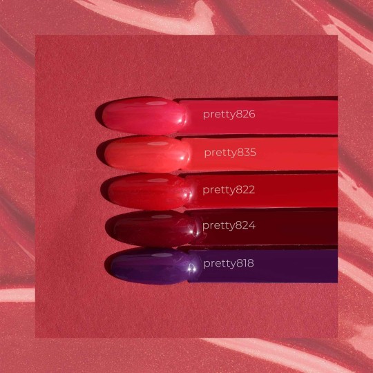 Colour semipermanente Gel Pretty - 835 2