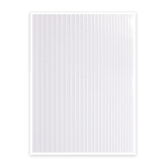 Adesivi Linee Stickers St190 Bianco