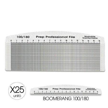 x25 PROFESSIONAL Boomerang MILLIMETRIC FILE - 100/180