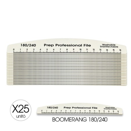 x25 LIMA MILLIMETRATA BOOMERANG PROFESSIONALE - 180/240