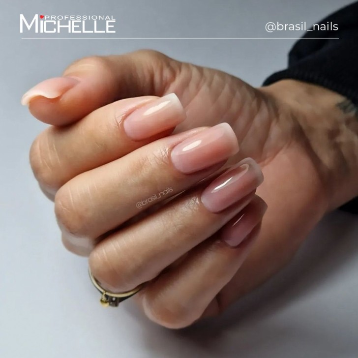 Rubber Base Gel Builder Nude Light Cover Pink - 15Ml Semitrasparente