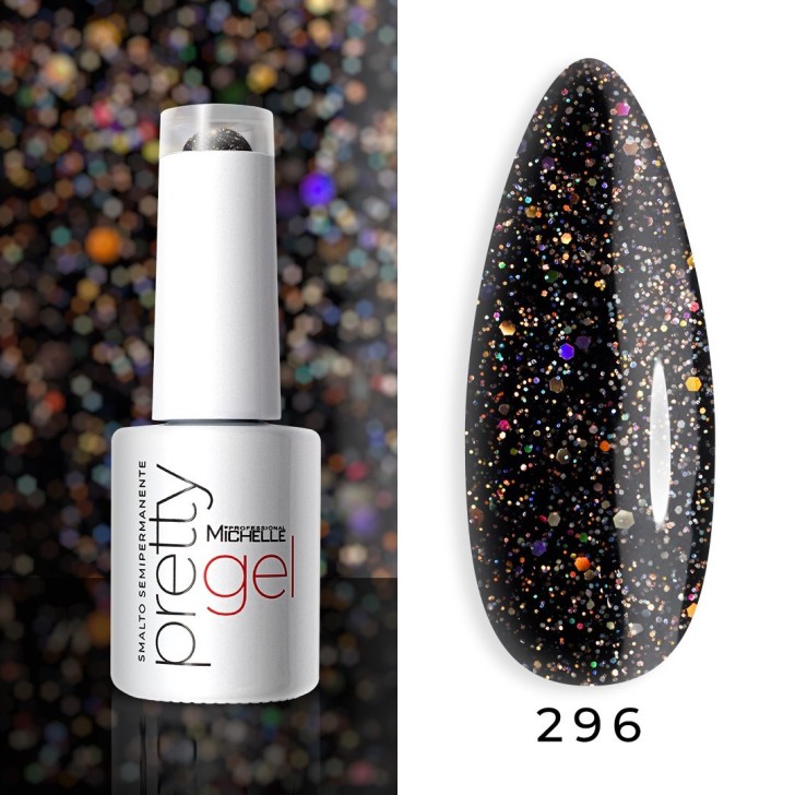Colour semipermanente Gel Pretty - 296
