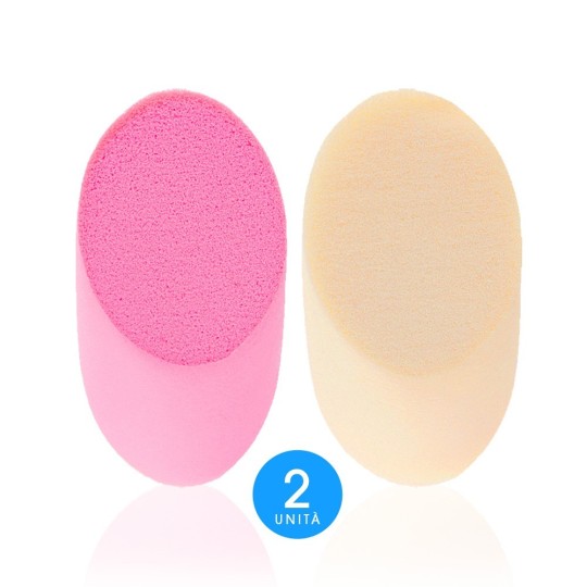 COLORED Make up SPONGES - 2 OVAL PCS