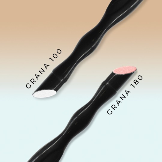 Double-Ended Cuticle Pusher 100/180 - 100 Replacements 2