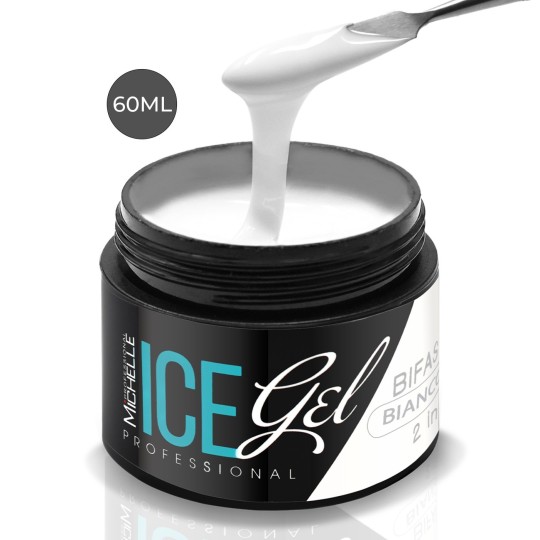 ICE GEL BIFASICO - BIANCO FRENCH 60ML
