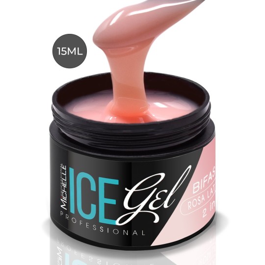 Ice Gel Bifasico - Rosa Lattiginoso