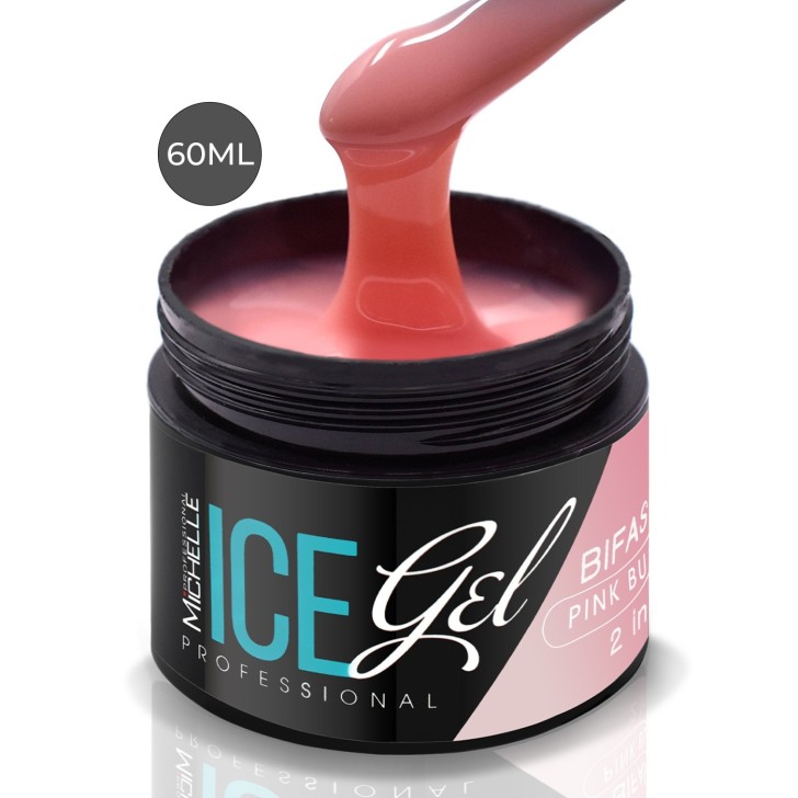 Ice Gel Bifasico - Pink Bubble 60ml