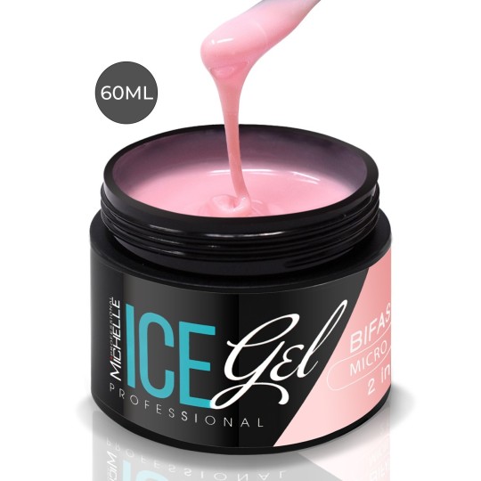 Ice Gel Bifasico - Micro Pink 60ml