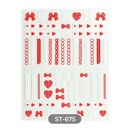 STICKERS ADESIVI SAN VALENTINO - ST675