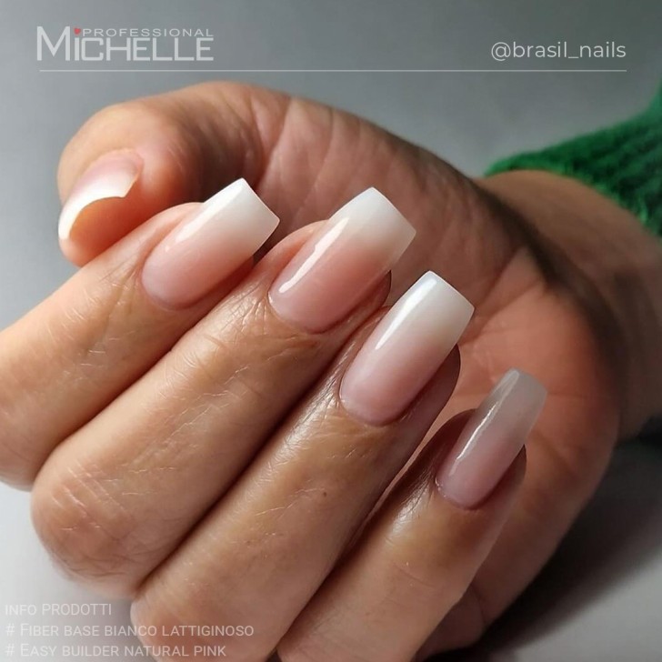 Gel Base Fiber Con Vitamine - Bianco Lattiginoso