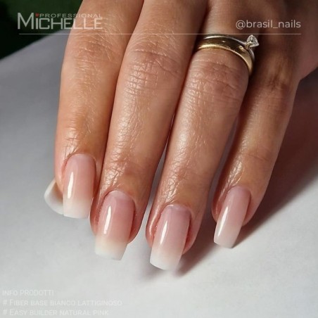 Gel Base Fiber Con Vitamine - Bianco Lattiginoso