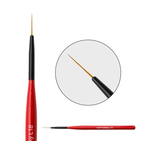 brush de madera Kolinsky n.º L18