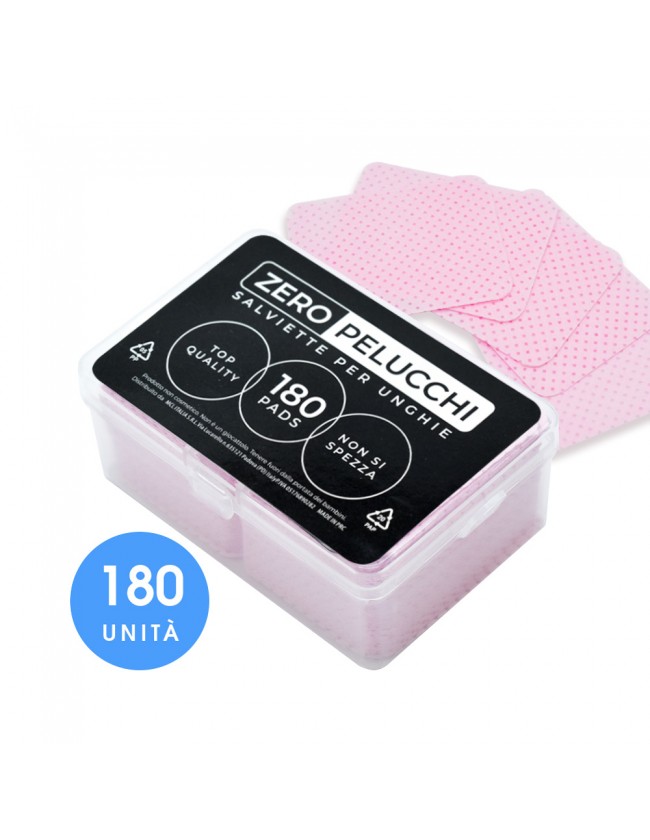 NAIL WIPES rosa - SALVIETTE PADS...