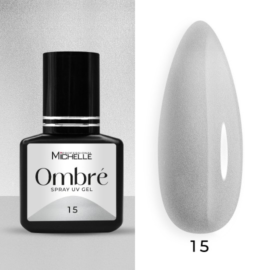 Ombre Gel Color - 15 Plata