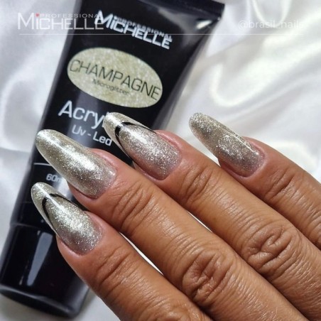 Acrylgel MicroGlitter 30Ml - Champagne