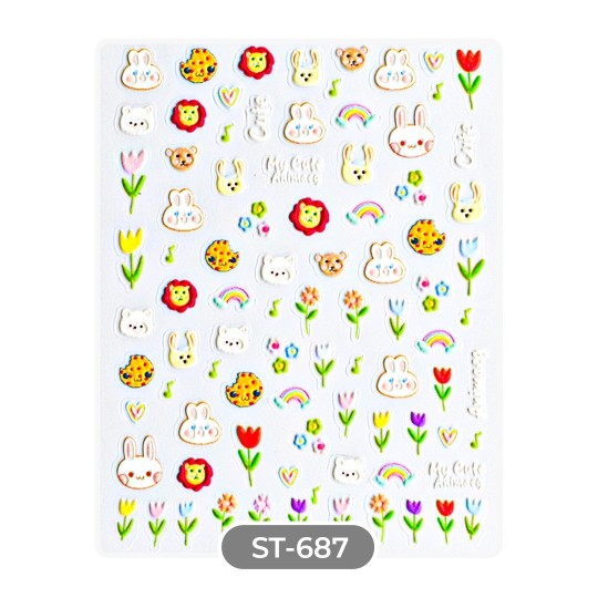 STICKERS AUTOCOLLANTS - ST687