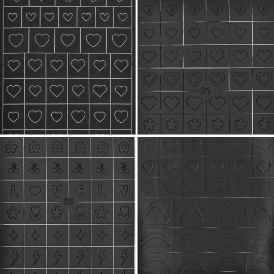 STENCIL ST697 - 4PZ 2